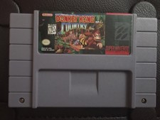 Donkey Kong Country SNES Super Nintendo Clean Authentic Tested
