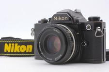  Exc 5 Nikon FM 35mm Film Camera AIS Ai-s NIKKOR 50mm f/1.8 From JAPAN