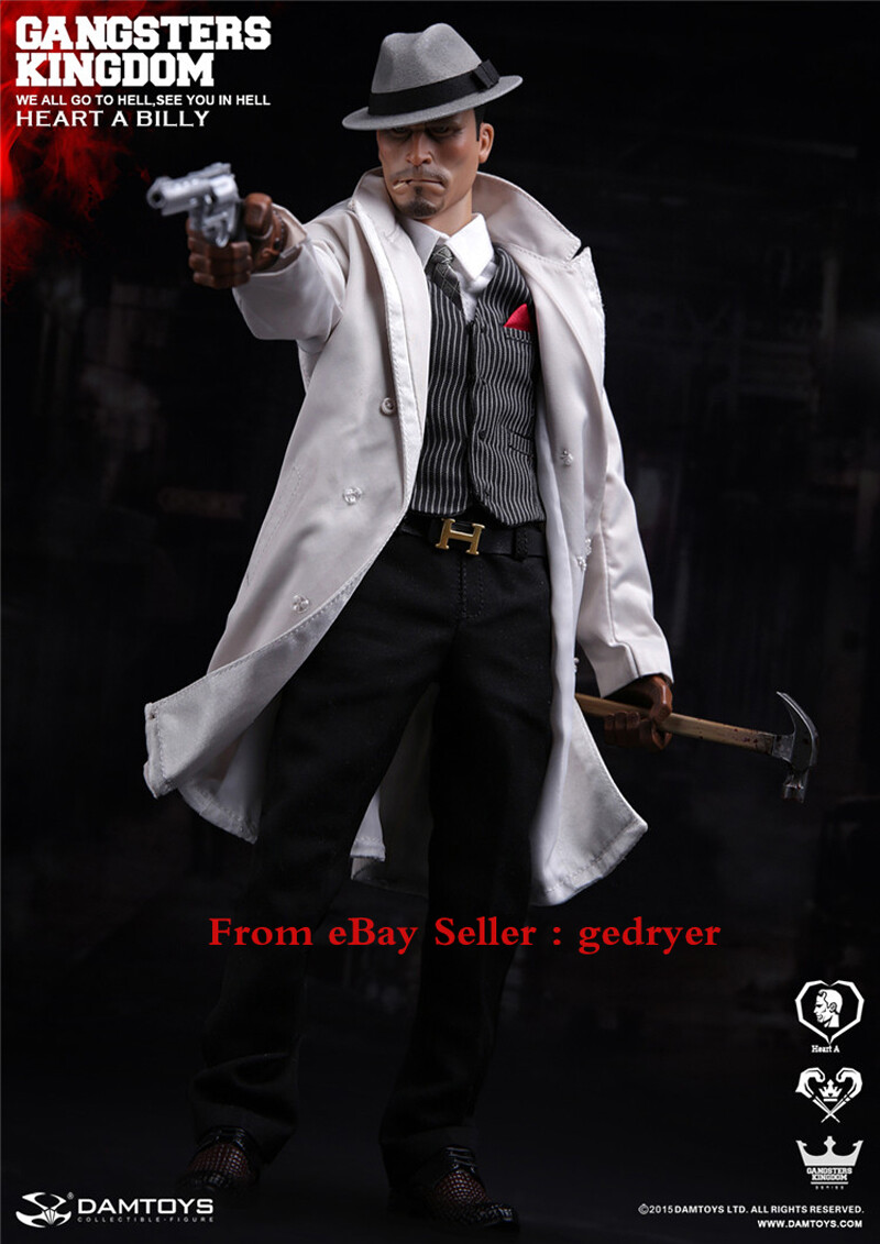 DAMTOYS　GANGSTERS KINGDOM　GK007 DAMTOYS 1/6 Gangsters Kingdom-GK007 Heart A Billy Action Figure In