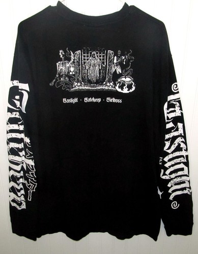 Gatekeep Gaslight Girl Boss COOL Long Sleeve Tee T Shirt Unisex Fit Size 2XL - Picture 5 of 5