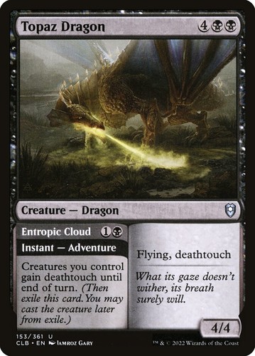 1x Black Dragon Gate | FOIL | Battle for Baldur's Gate | MTG Magic