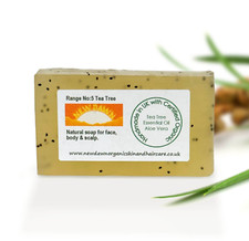 ACNE, VULGARIS, SPOTS & BLACKHEADS Removal - Organic Face & Body Soap Bar Sample