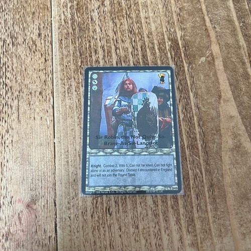 Monty Python And The Holy Grail CCG Card Game Singles Listing 1 of 2 - Picture 230 of 231
