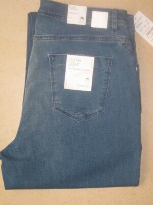 BRAX Jeans, Stretchjeans, ''Style Carola'' Ultra Light jeansblau Sommer Fb 25 NEU