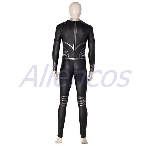 Superman Costume Zack Snyder's Justice League Cosplay Black Suit Clark Kent - Picture 7 of 12