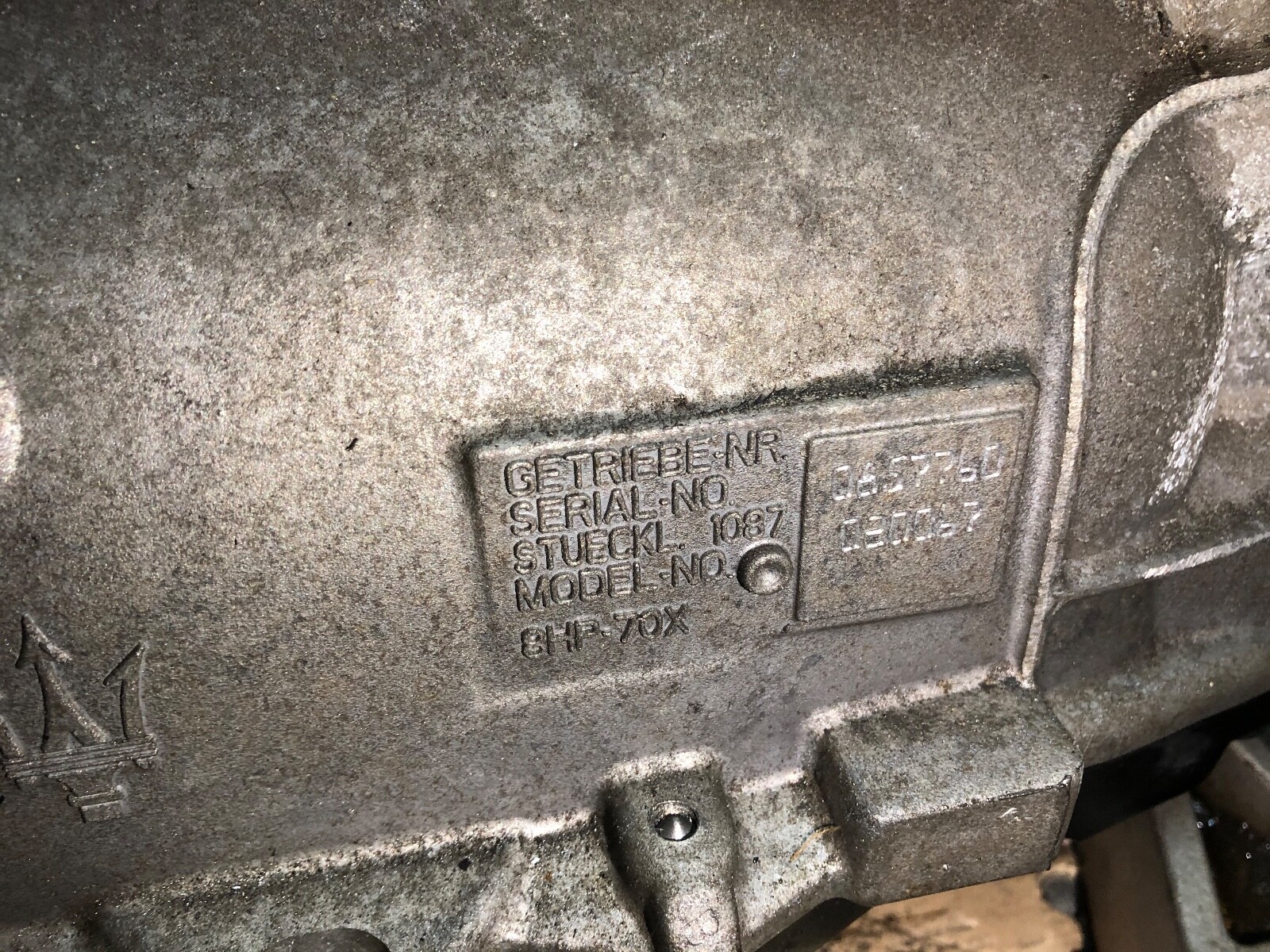 2014-2017 MASERATI GHIBLI S Q4 3.0L V6 8 SPEED AUTOMATIC TRANSMISSION OEM 59K.