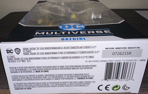 DC MULTIVERSE BATMAN I TRE JOLLY - BATGIRL - Foto 5 di 6