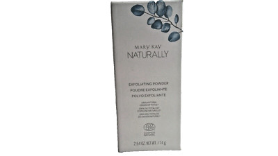 Mary Kay Naturally Exfoliating Powder 2.64 oz Full Size NIB Discontinued