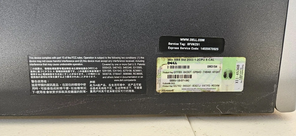 SERVIDOR PEDESTAL TORRE DELL POWEREDGE 2400 PENTIUM piezas no probadas Foto 3 de 4