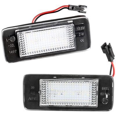 Passt für Opel Astra J Caravan Zafira Tourer C LED Kennzeichenbeleuchtung