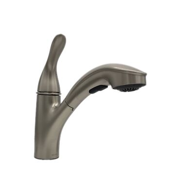 MOEN Banbury Single-Handle Pull-Out Sprayer Kitchen Faucet Stainless | eBay