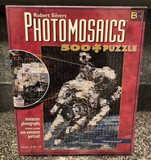 Robert Silvers Photomosaics "Astronaut" Miniature Photographs 500-PC Puzzle New