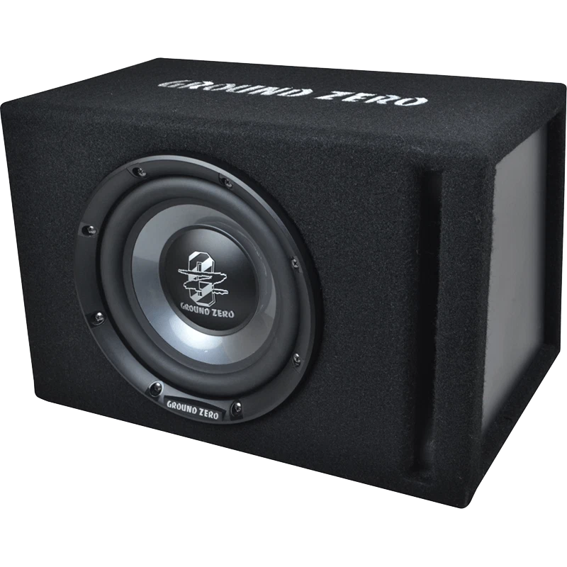Ground Zero GZIB 200XBR ACT AKTIV SUB Subwoofer Gehäuse Bassreflex Woofer 20 cm - Bild 2 von 3