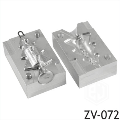 DIY Sea Fishing Lead Weights Mould CNC Aluminium mold making one