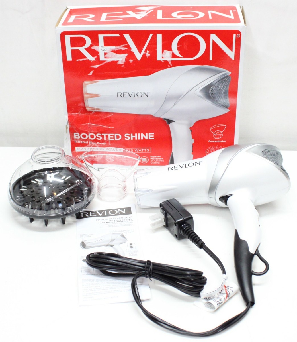 Revlon 1875w infrared hair dryer for faster drying & maximum shine Clearance