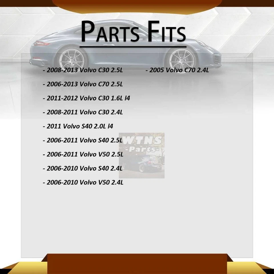 Juego de brazo de control de suspensión inferior delantero derecho derecho Mevotech para Volvo C30 2008 2009 Foto 2 de 4