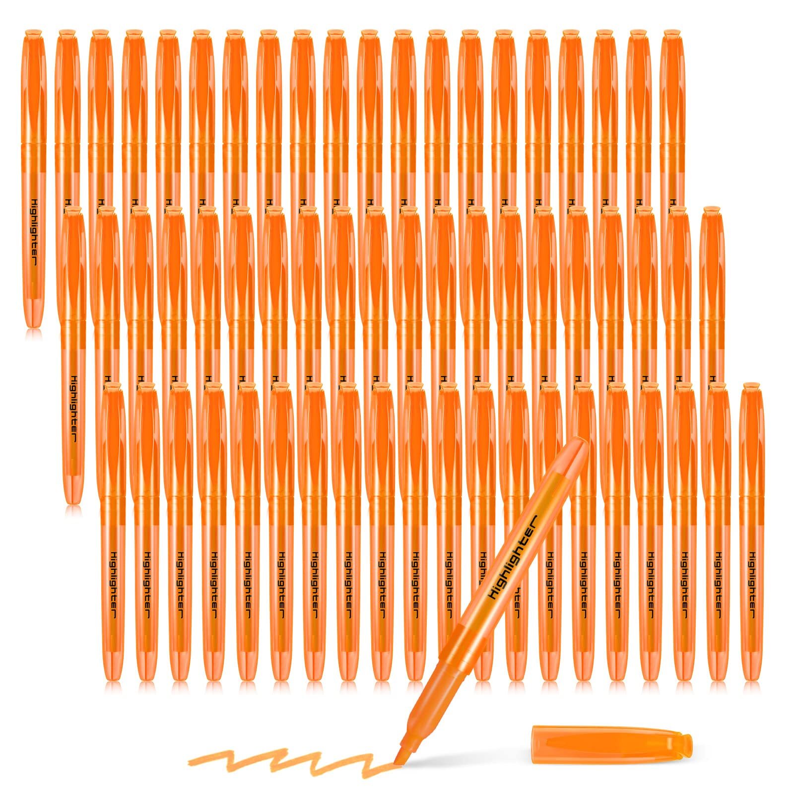 S Bulk Bright Color Highlighter Marker Chisel Tip D...