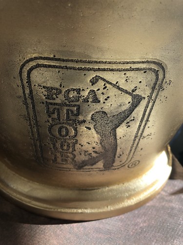 Vintage PGA Brass/Metal ice bucket - Picture 2 of 4