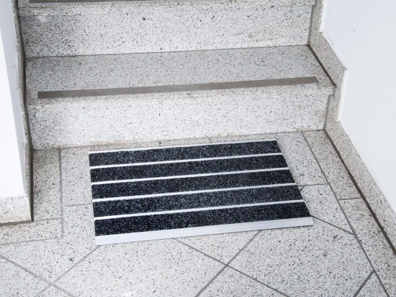 Edelstahlmatten Select Mat Ribbed | Grobfaser-Alu-Türmatte Fussmatte | 2 Größen - Bild 4 von 4