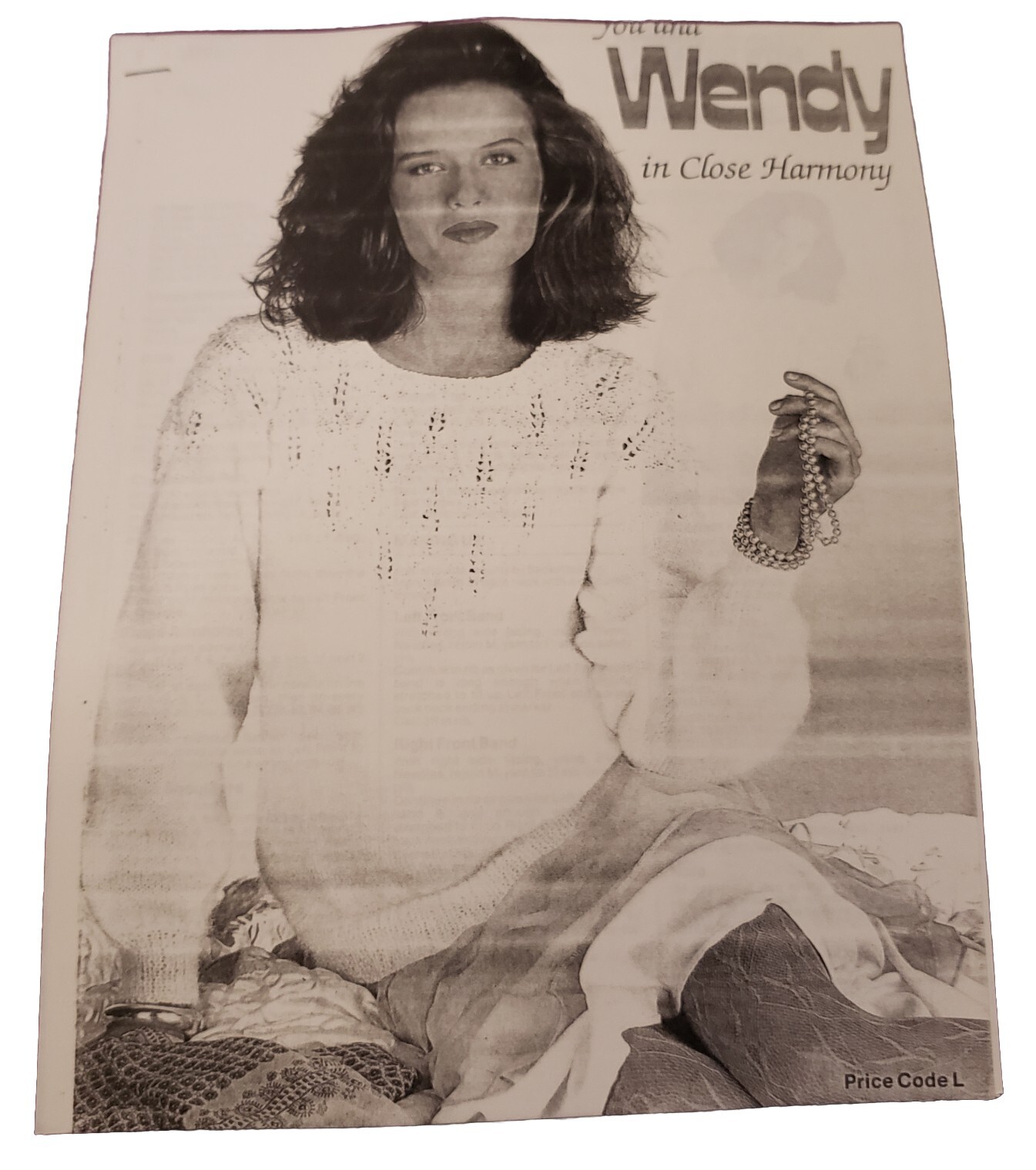 Large Photocopy Mixed Lot - Knit Crochet Pattern Leaflet Copies Afghans Clothes