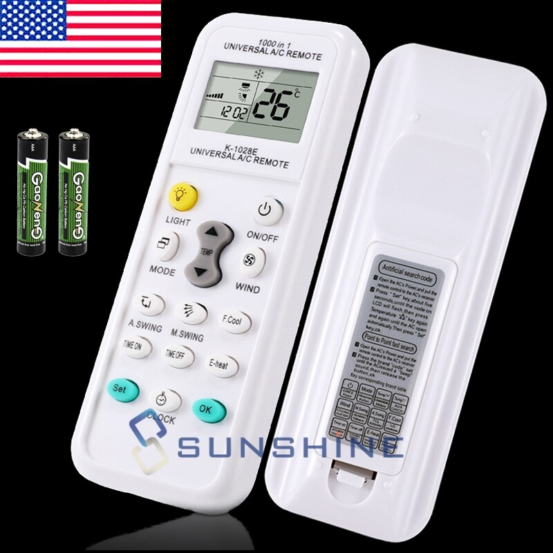 Universal A/C Air Conditioning Remote Control Replace for Most Air