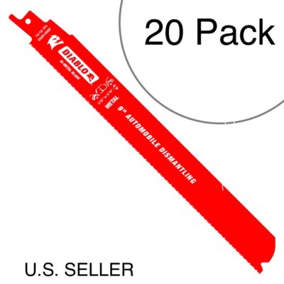 Reciprocating Saw Blades Diablo 9'' 14/18Tpi Auto Dismantling Bulk Lot 20 Blades