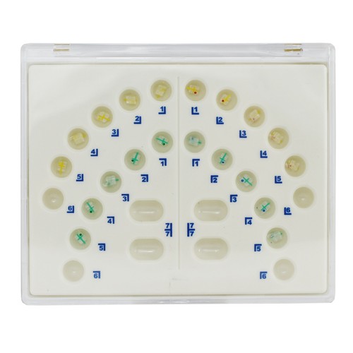 Dental Kieferorthopädische Saphir Brackets Roth MBT 022 345 Haken Monokristalline Brace - Bild 66 von 69