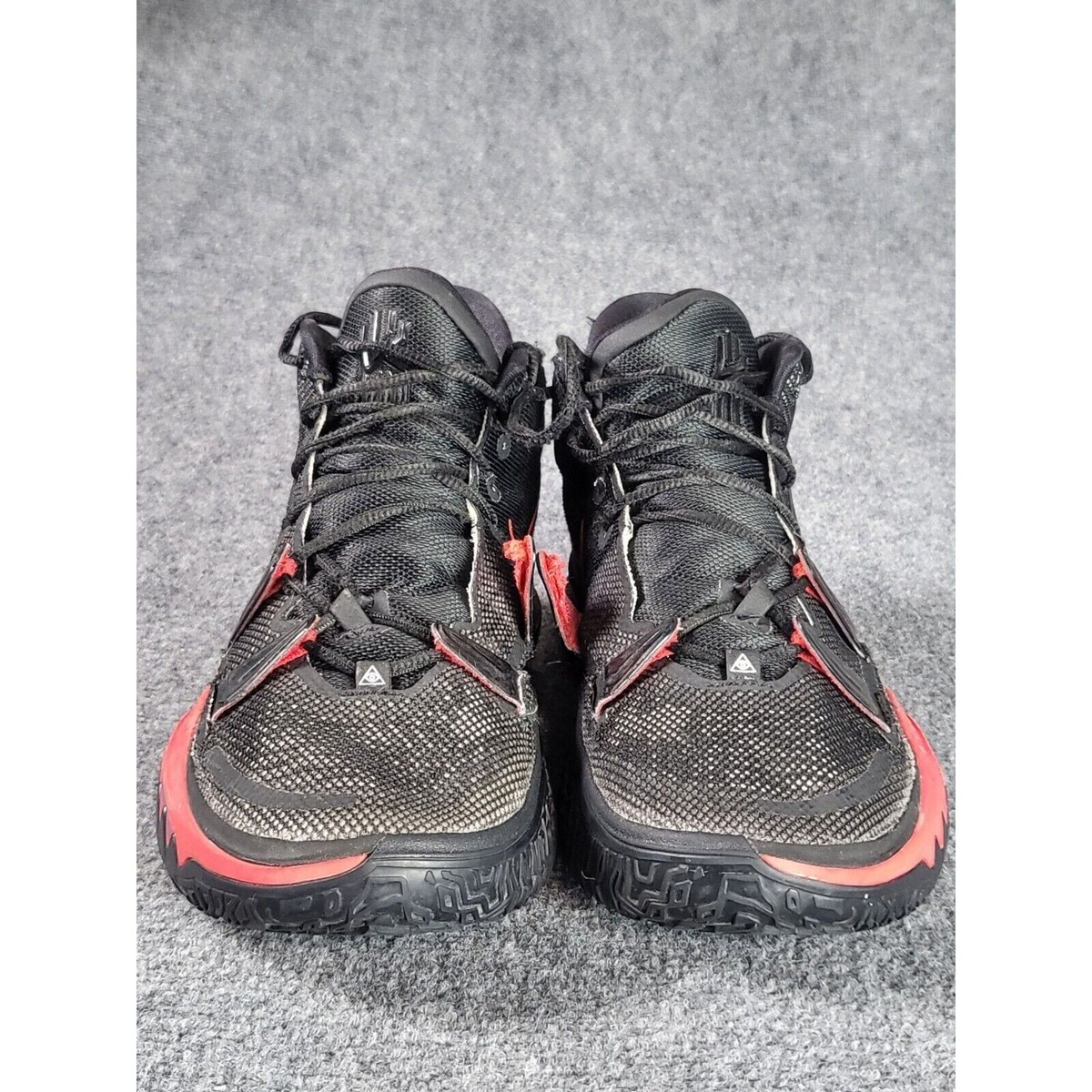 Nike Kyrie 7 Bred Black University Red Men Sz 12 CQ9326-001 Basketball Sneakers Nike Kyrie 7 Bred University Red/Black CQ9326-001 Basketball  main image 2