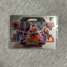 2022 Panini Prizm WWE #8 Mustafa Ali Signed IP Auto