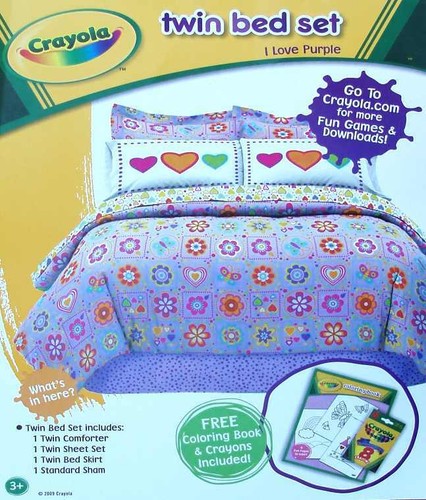 CRAYOLA I LOVE PURPLE HEARTS 