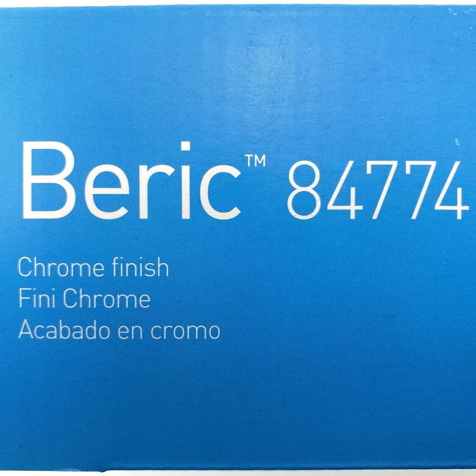 Moen 84774 Beric Einhebel-Badezimmerarmatur – Ein Loch, Chrom, Moderne Waschbecken-Armatur