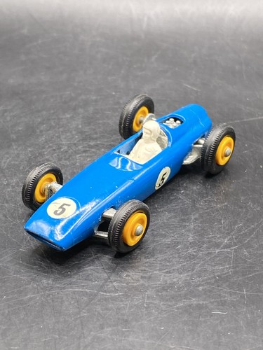 Matchbox Lesney #52b BRM F1 Racing Car Blue w Original Box Vintage Toy Car VTG - Picture 4 of 10