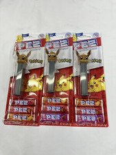 New Pez Dispenser Pokemon Eevee Exp. 10/08/29    3 PACK