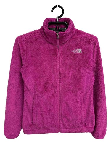 Sweat à Capuche Fille XERSION - Taille M (10-12 Ans) - Noir Zippé Motif Varsity étoile Rose