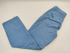 Polo Ralph Lauren Boys Size 16 Prep Chino Pants Blue Pleated