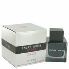 Lalique Encre Noire Sport Eau De Toilette Spray for Men 3.3 oz / 100 ML NEW