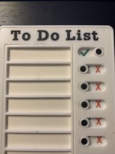To Do List Board For Kids. Have A List Of Chores For Your Kids To Do.