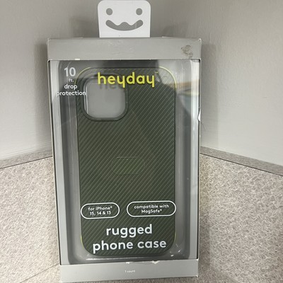 Apple iPhone 15/ iPhone 14 / iPhone 13 Rugged Case with MagSafe - heyday  Olive