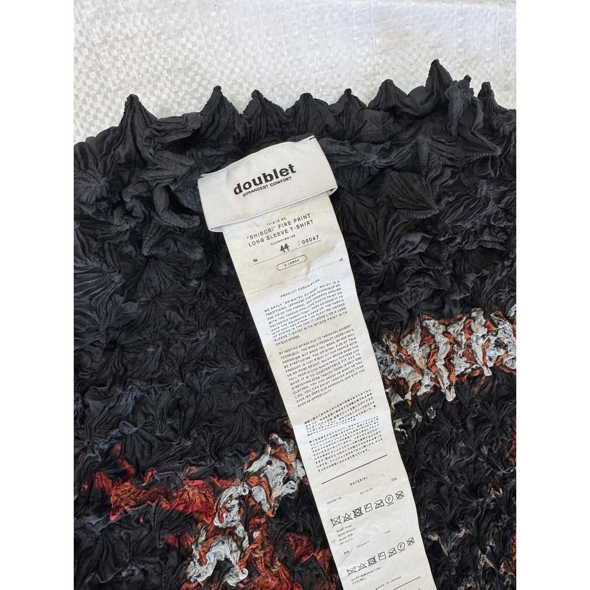 Doublet Spider Shibori Spiked Sweater 44/47 | eBay
