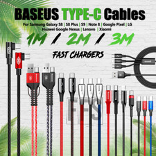 Type-C Cable USBC Charger Baseus 3ft 6f 10ft ...