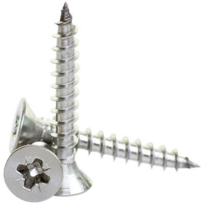 Stainless Steel Other Industrial Mating Screws Stainless Steel Chipboard Screws - Pozi Double Countersunk Head In 3mm, 4mm, 5mm, 6mm Sizes Stainless Steel Screw Black Electrical Outlets &amp; Receptacles