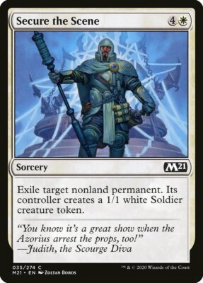 Secure the Scene - Core Set 2021 (C) - Magic: The Gathering MTG