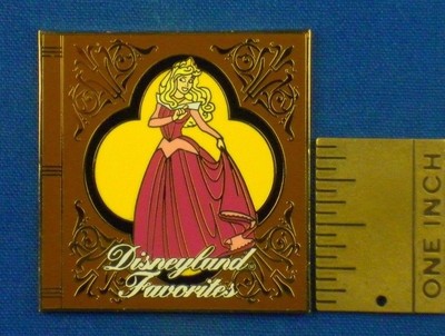 Aurora Sleeping Beauty Disneyland Favorites Storybook Cover Pin