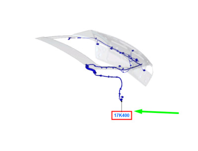 NEU FORD MONDEO MK4 NACHLASSPILZ HECKKLAPPE KABEL ASSY 1562418  
