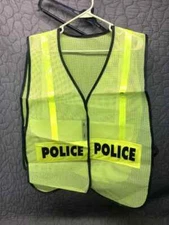 COSTUME XXL Service Public Hi-Vis Contrast Reflective Safety Workwear Mesh Vest