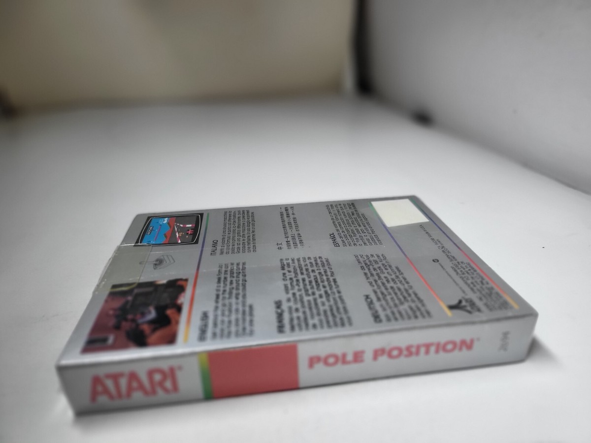 NEW FACTORY SEALED POLE POSITION GAME FOR ATARI 2600 USA NTSC