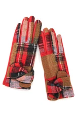 ScarvesMe Women's Winter Warm Classic Multicolor Plaid Check Gloves