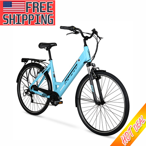 Woman E-Ride Electric Bike Blue 36 Volt 