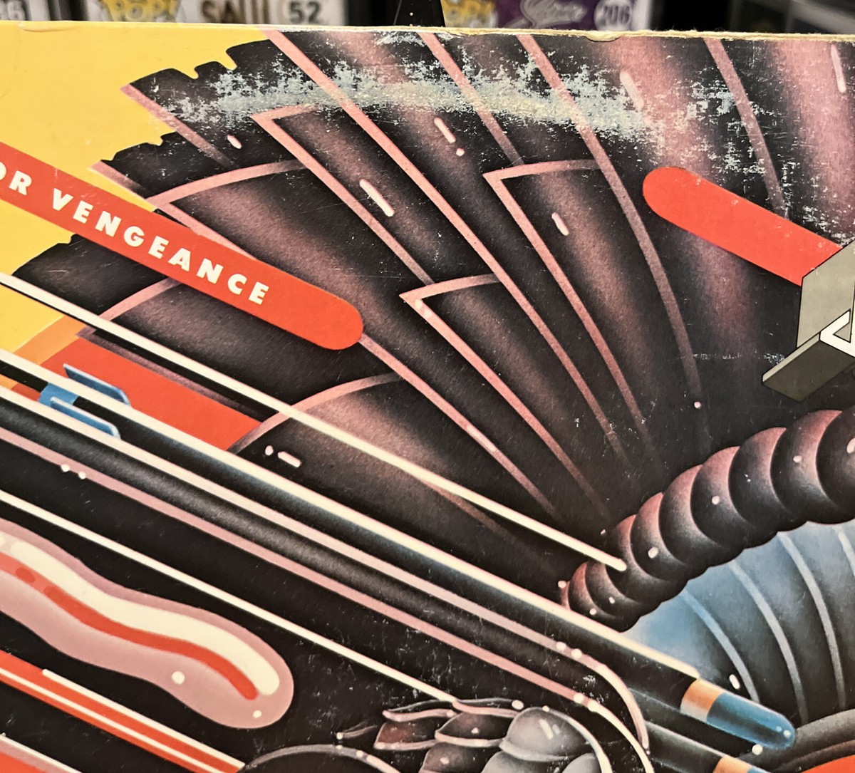 JUDAS PRIEST Screaming For Vengeance 1982 1st Press US LP Insert