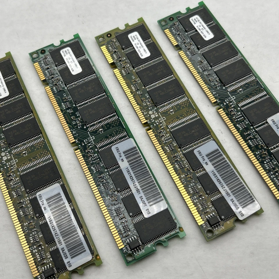 32MB PC100 168-Pin SDRAM DIMM Desktop Memory 4x64 PC-100 IBM - Image 4 of 4